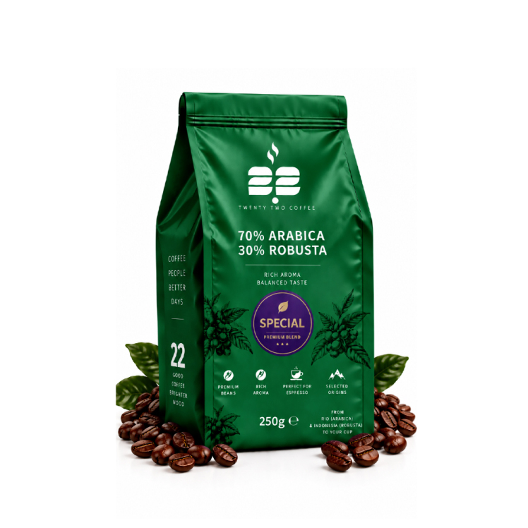 قهوه 70% عربیکا 30% روبوستا (Special) 250 گرم